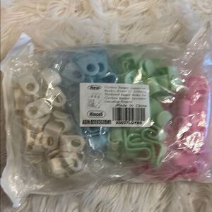 Colorful Curtain Hooks Set